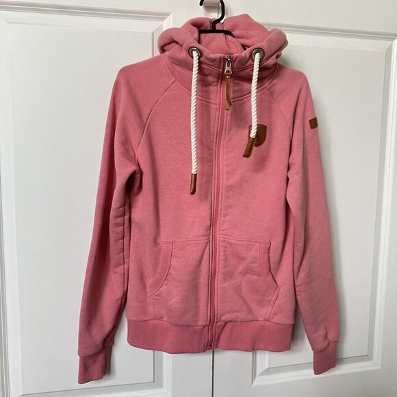 Wanakome Hera Hoodie Womens S Pink Full Zip Outdoor Gorpcore Comfy Soft - Picture 2 of 9